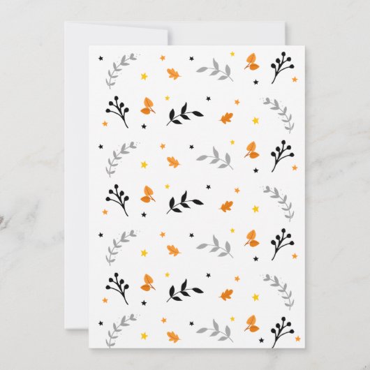 Halloween Spooktacular Geburtstag Einladung (Rückseite)