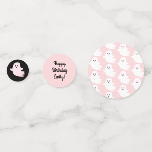 Halloween Spooktacular Geburtstag Konfetti (Rückseiten)