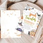 Halloween Spooktacular Geburtstagsparty Einladung