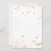 Halloween Spooktacular Geburtstagsparty Einladung (Rückseite)