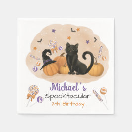 Halloween Spooktacular Geburtstagsparty Serviette