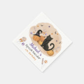 Halloween Spooktacular Geburtstagsparty Serviette (Ecke)