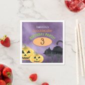 Halloween Spooktacular Geburtstagsparty Serviette (Beispiel)