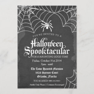 Halloween Spooktacular Invasion - Party für Kostüm Einladung