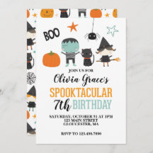 Halloween Spooktacular Kindergeburtstag