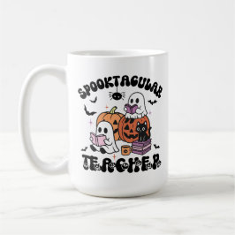 Halloween-Spooktacular-niedlich Ghost-Lehrer Kaffeetasse