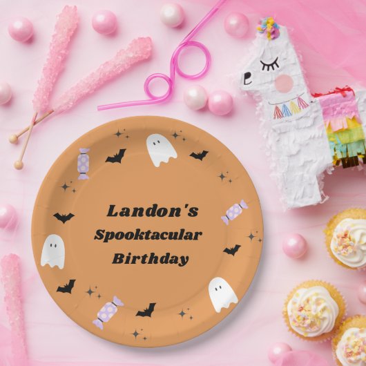 Halloween Spooktacular Pappteller (Party)