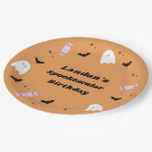 Halloween Spooktacular Pappteller (Schrägansicht)