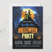Halloween Spooktacular Party Editable Einladung (Vorderseite)