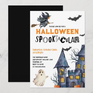 Halloween Spooktacular-Party Einladung
