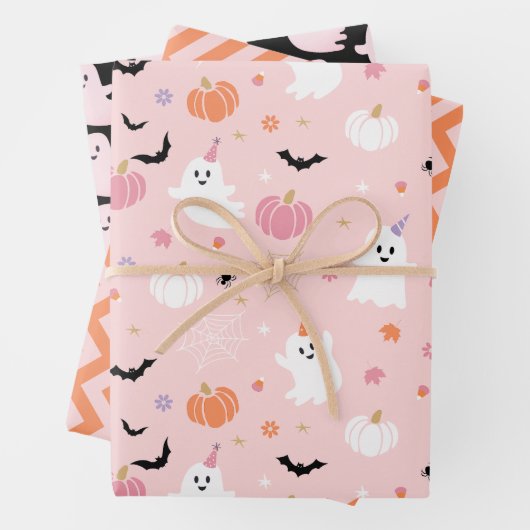Halloween Spooktacular-Party Geschenkpapier Set (Beispiel)