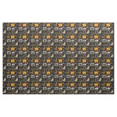 Halloween Spooktacular schwarzes Gewebe Stoff (Yard (91,4 cm))
