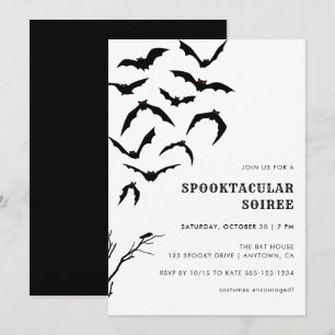 Halloween Spooktacular Soiree Einladung