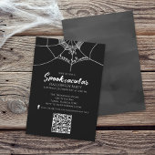 Halloween Spooktacular Spike QR Code Social Media Einladung