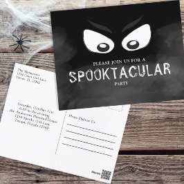 Halloween Spooktacular Spooky Beängstigend Whimsic Postkarte