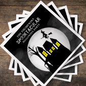 Halloween Spooktacular Spooky Spuk House Hexe Serviette