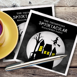 Halloween Spooktacular Spooky Spuk House Hexe Serviette