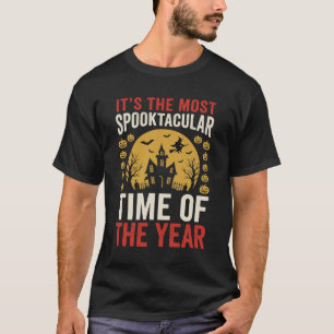 Halloween Spooktacular Zeit des Jahres Retro Desi T-Shirt