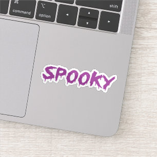 Halloween Spooky Aufkleber