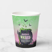Halloween Spooky Baby Shower Paper Cups Pappbecher (Vorderseite)