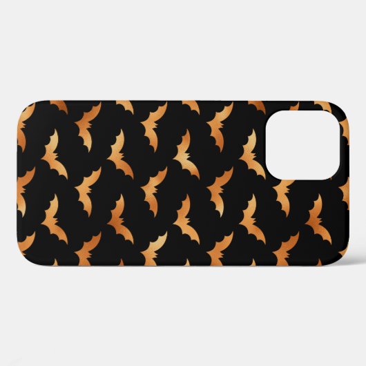 Halloween Spooky Bat Dekorationsmuster Case-Mate iPhone Hülle (Rückseite (Horizontal))
