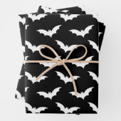 Halloween Spooky Bat Dekorationsmuster Geschenkpapier Set (Beispiel)