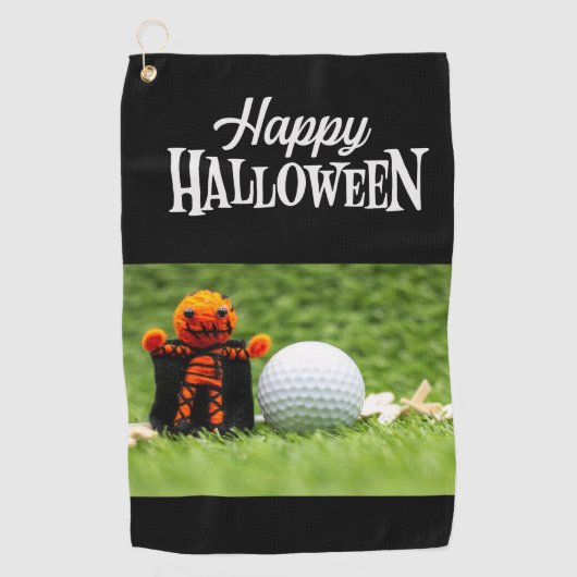 Halloween Spooky Beängstigend für Golfer Golfhandtuch (Vorderseite)