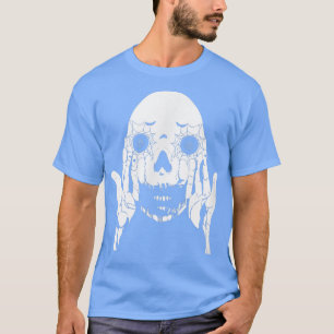 Halloween Spooky Beängstigend Ghost Phantom Creepy T-Shirt
