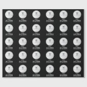 Halloween Spooky Beängstigend Owl Whimsical Vollmo Geschenkpapier (Flach)