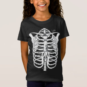 Halloween Spooky Beängstigend Skeleton-Kostüm T-Shirt