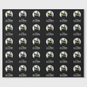 Halloween Spooky Beängstigend Spuk House Hexe Geschenkpapier (Flach)