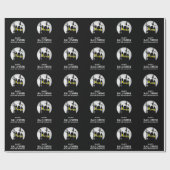 Halloween Spooky Beängstigend Spuk House Hexe Geschenkpapier (Flach)