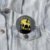 Halloween Spooky Beängstigende Mondlicht-Fliegerhe Button (Beispiel)