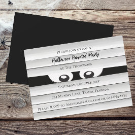 Halloween Spooky Beängstigende Spuk Mummy Ghost Ey Einladung