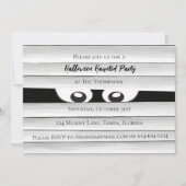 Halloween Spooky Beängstigende Spuk Mummy Ghost Ey Einladung (Vorderseite)