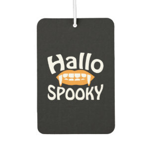 Halloween Spooky Birthday Autolufterfrischer