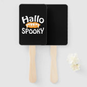 Halloween Spooky Birthday Fächer (Vorne und Hinten)