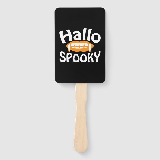 Halloween Spooky Birthday Fächer (Vorderseite)