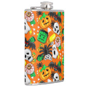 Halloween Spooky Candies Party Flachmann (Rechts)