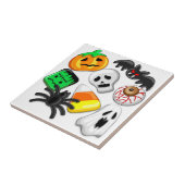 Halloween Spooky Candies Party Fliese (Seite)