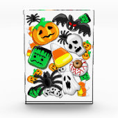 Halloween Spooky Candies Party Fotoblock (Vorderseite)