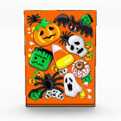 Halloween Spooky Candies Party Fotoblock (Vorderseite)
