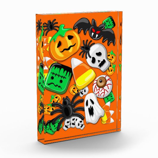 Halloween Spooky Candies Party Fotoblock (Links)