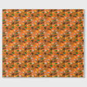 Halloween Spooky Candies Party Geschenkpapier (Flach)