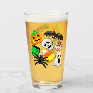 Halloween Spooky Candies Party Glas