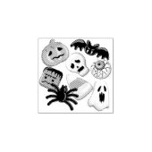Halloween Spooky Candies Party Gummistempel (Prägung)
