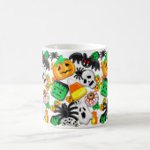 Halloween Spooky Candies Party Kaffeetasse (Mittel)