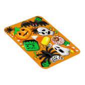 Halloween Spooky Candies Party Magnet (Rechte Seite)