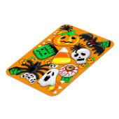 Halloween Spooky Candies Party Magnet (Linke Seite)