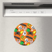 Halloween Spooky Candies Party Magnet (In Situ (Geschirrspüler))